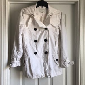 Banana Republic white coat